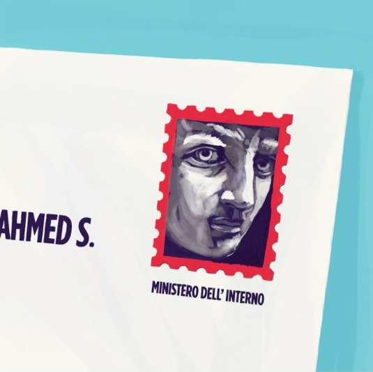 Illustration for 'Ahmed' by Gonzalo Sainz Sotomayor