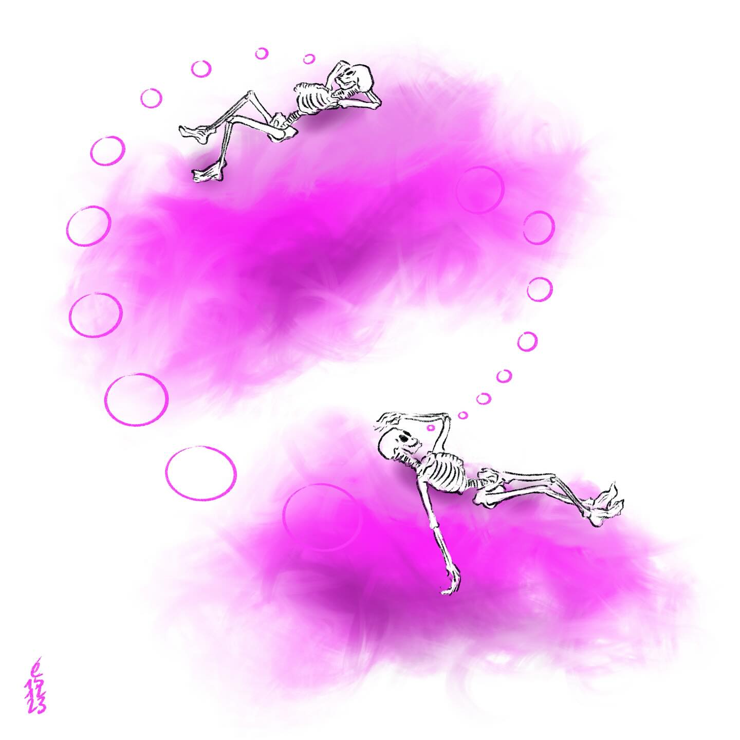 Esepé, Pink Clouds, 2023