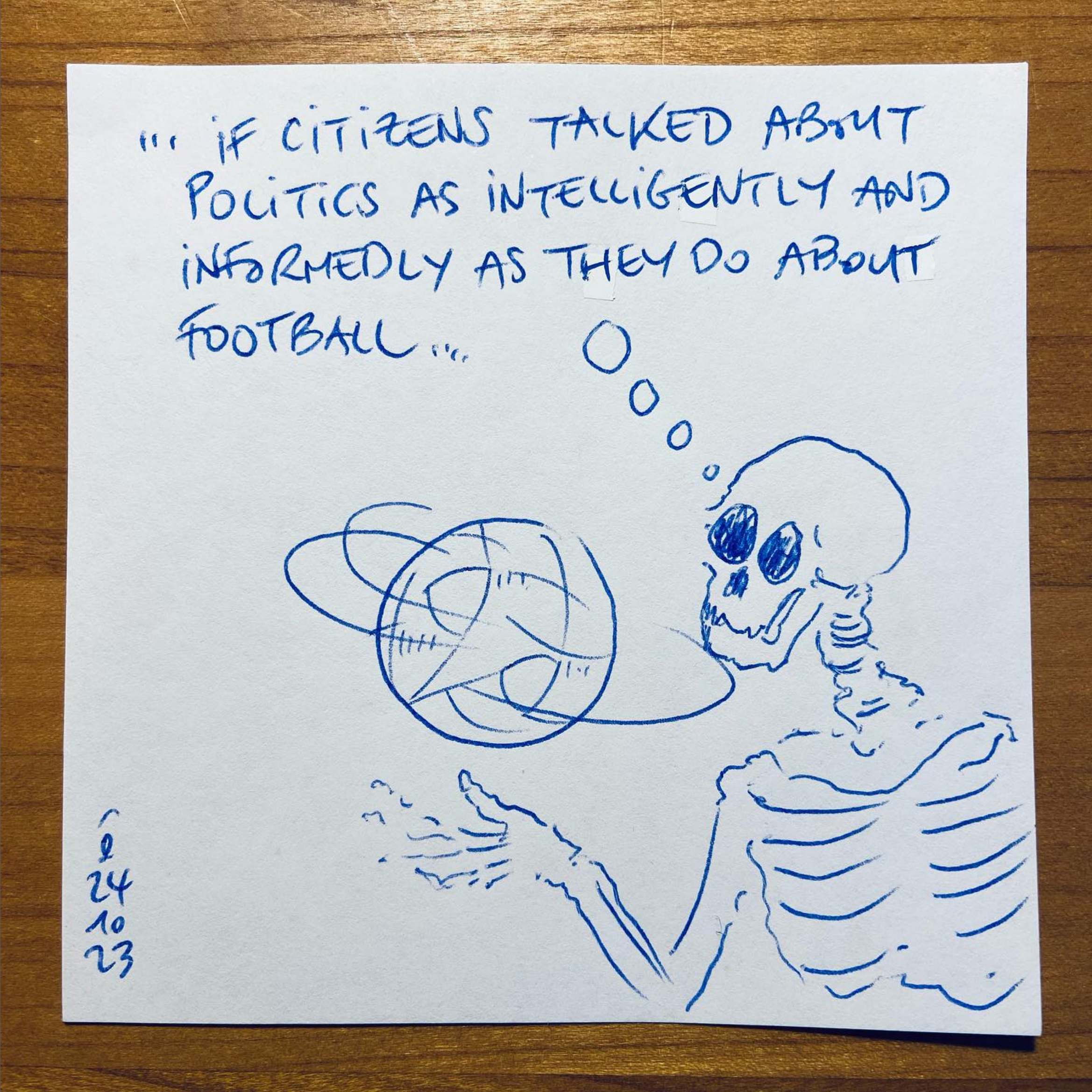Ésèpe, Footlitics, 2023