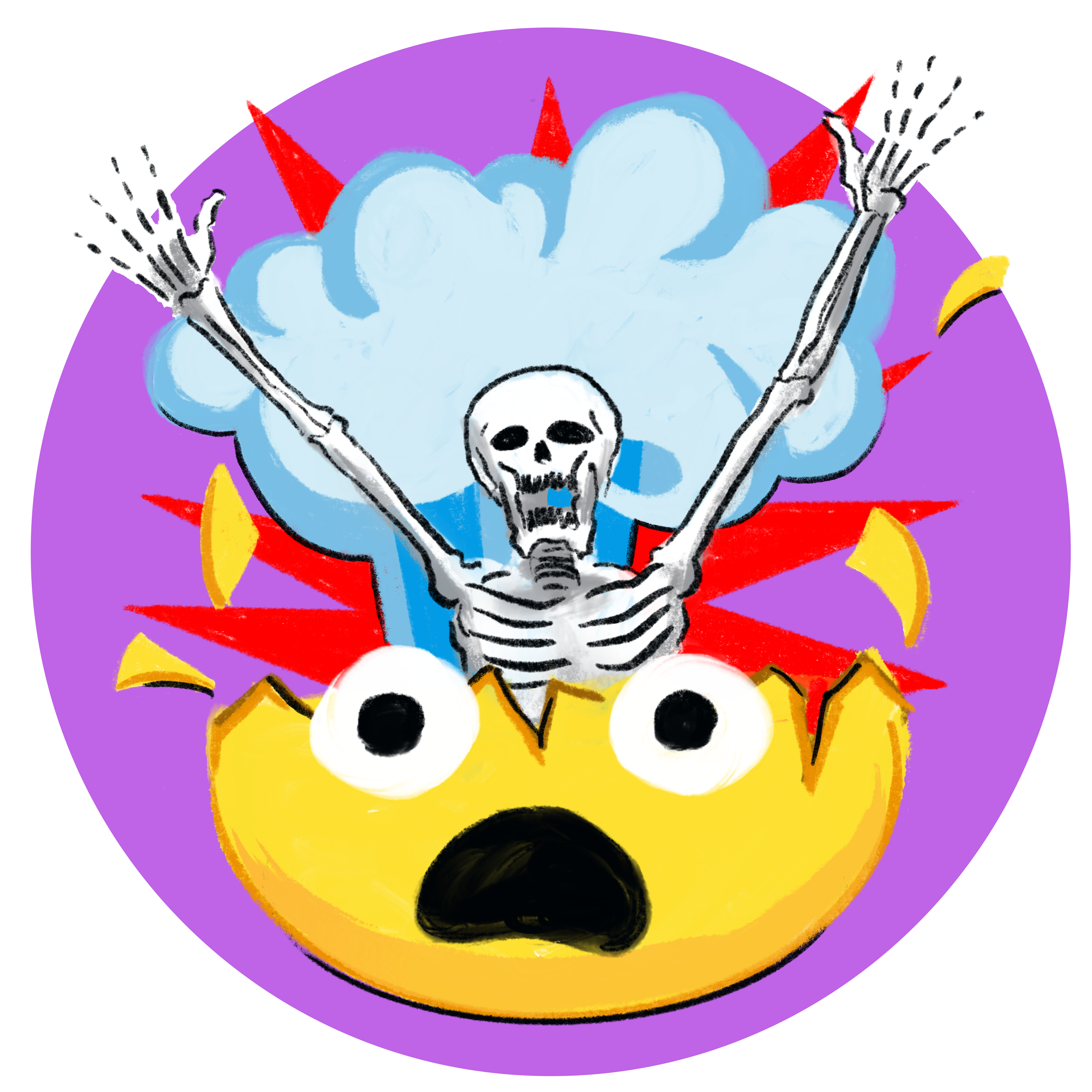 Esepe, Exploding Head, 2023