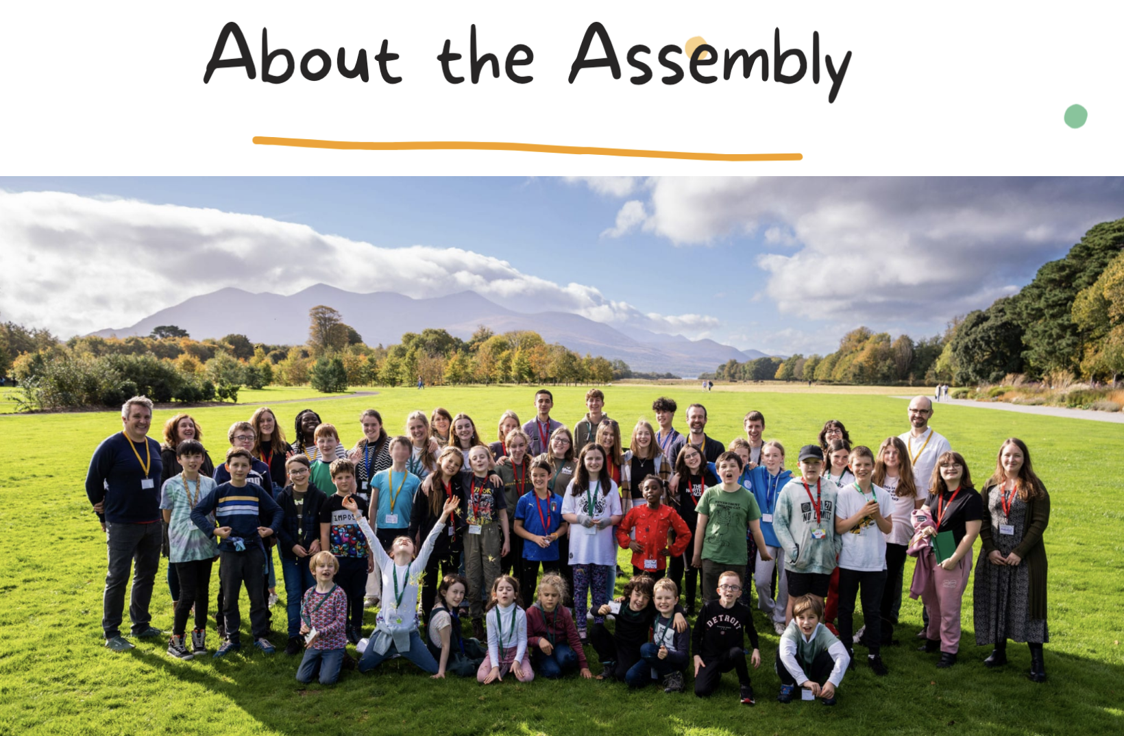 Children and Young People’s Assembly on Biodiversity Loss