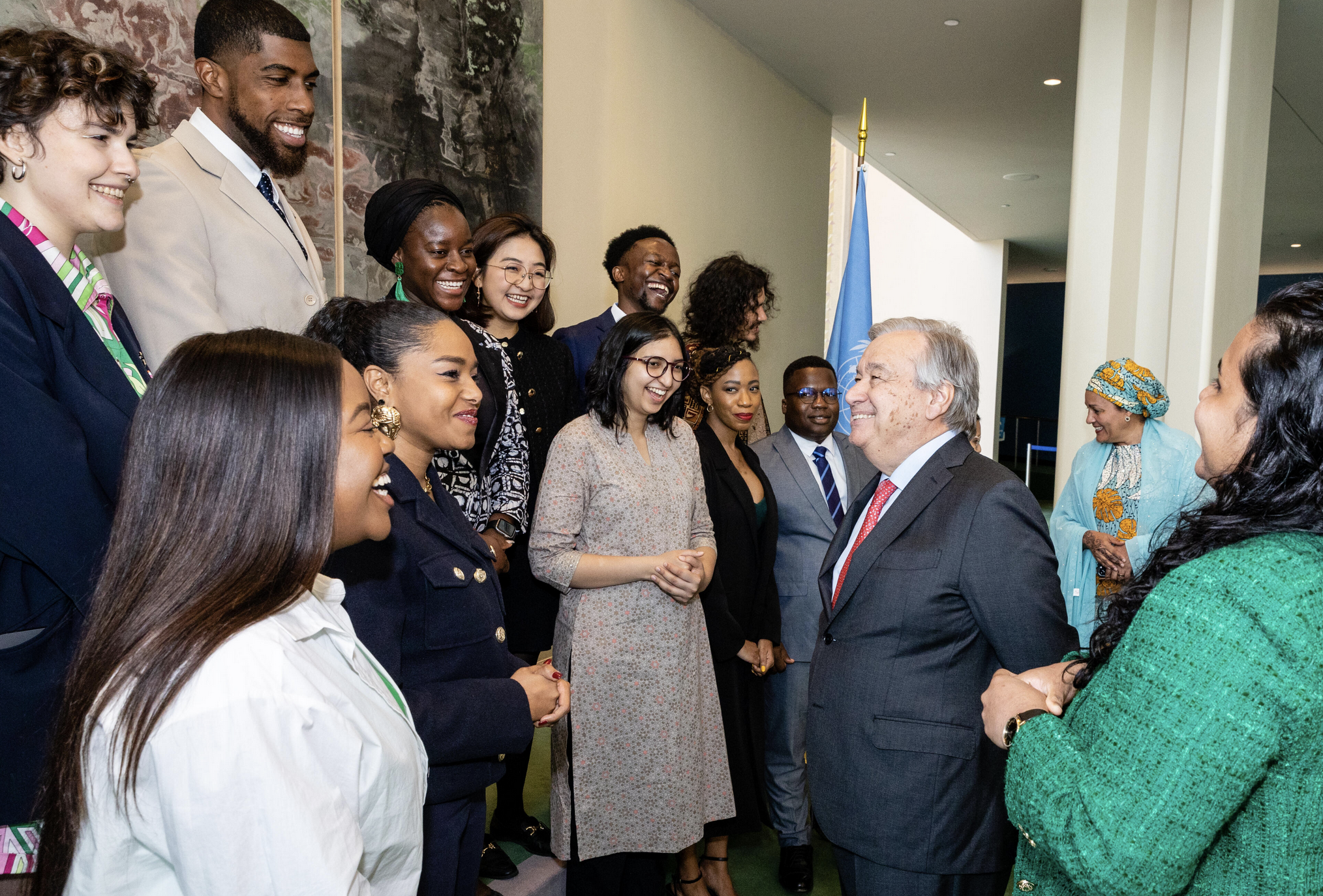 Meeting UN General Secretary Antonio Guterrez