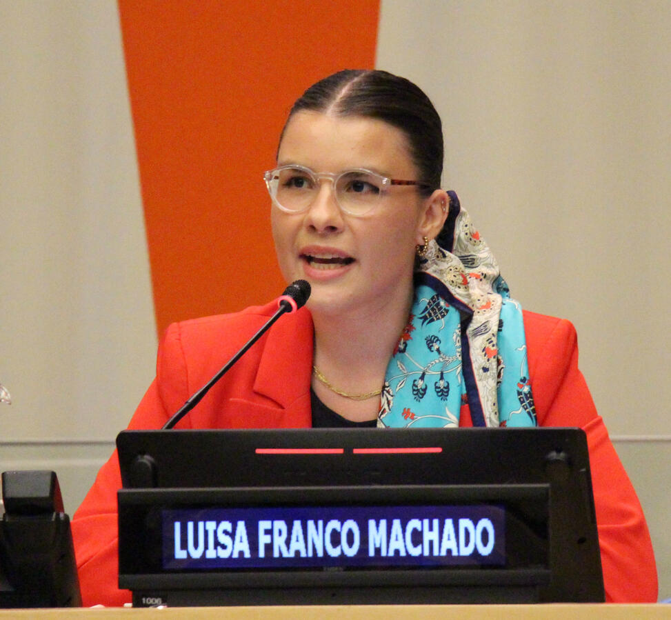 Luisa Franco Machado at Sustainable Development Goal (SDG) 16 Conference 2025
